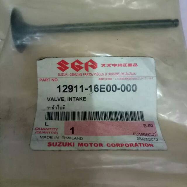 KLEP IN SUZUKI SATRIA FU150 MADE IN THAILAND ORI SGP