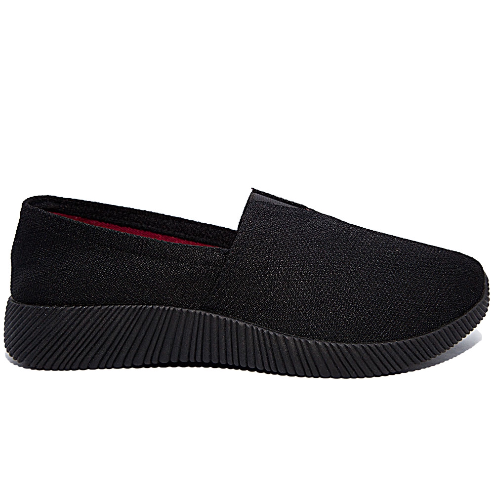  Homyped  HPB 1821 Sepatu  Slip  On Wanita  Hitam Shopee 