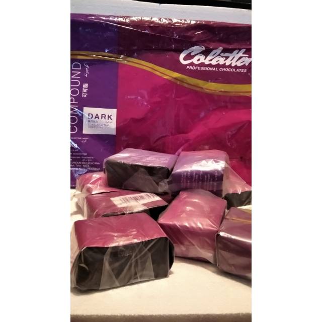 

Cokelat dark collata 250 gram