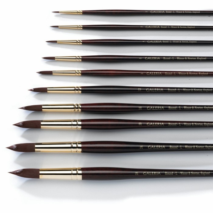 

Produk Terbaru Kuas Galeria Brush Short Handle Round No. 12/14/16 Winsor & Newton