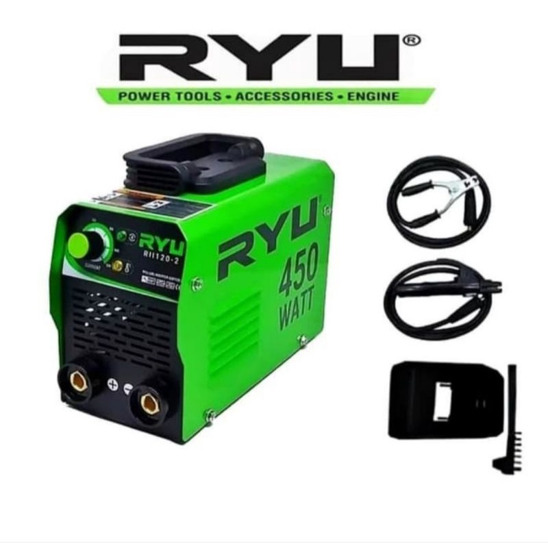 Ryu Mesin Trafo Las Listrik / Trafo Welding Inverter IGBT120 450W