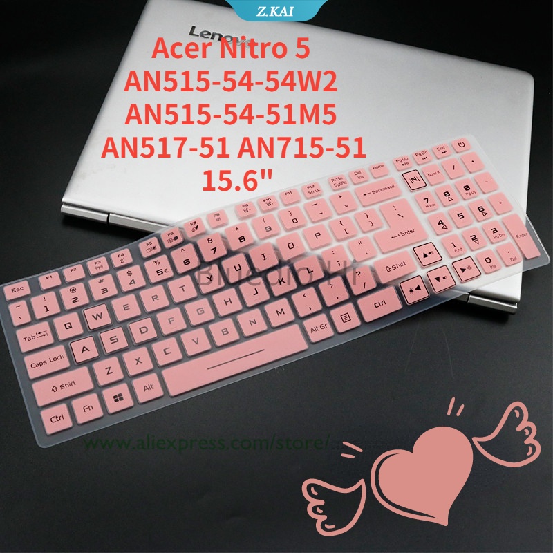 Film Silikon Pelindung keyboard Acer Nitro 5 AN515-54 - 54W2 AN515-51 - 517 (15.6-51 &quot;) (Z1K6