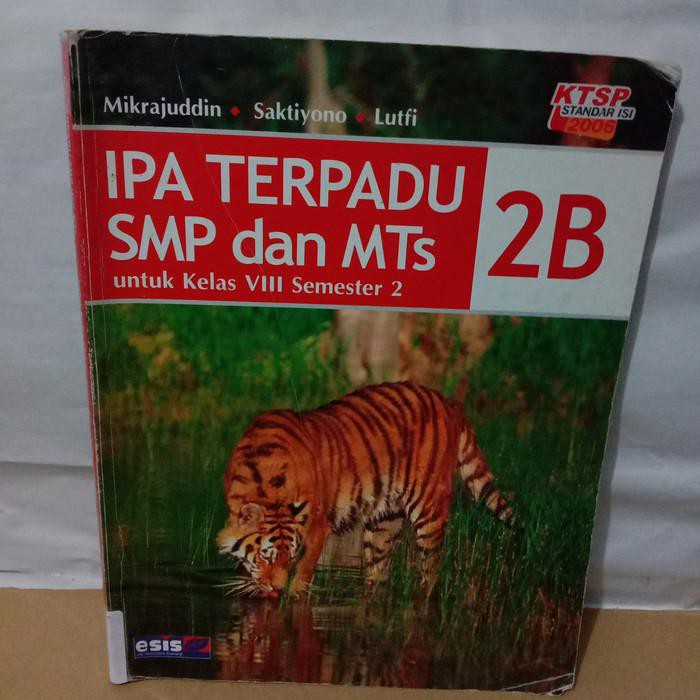 Unik IPA TERPADU SMP 2B MIKRAJUDDIN KTSP Murah