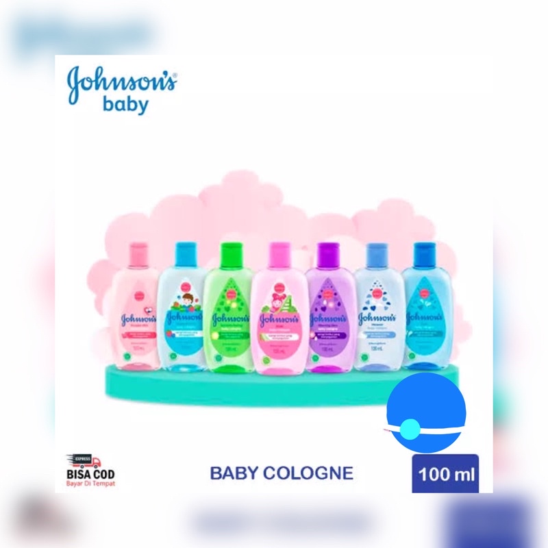 Johnson&amp;Johnson Cologne 100ml baby oil johnson 125ml