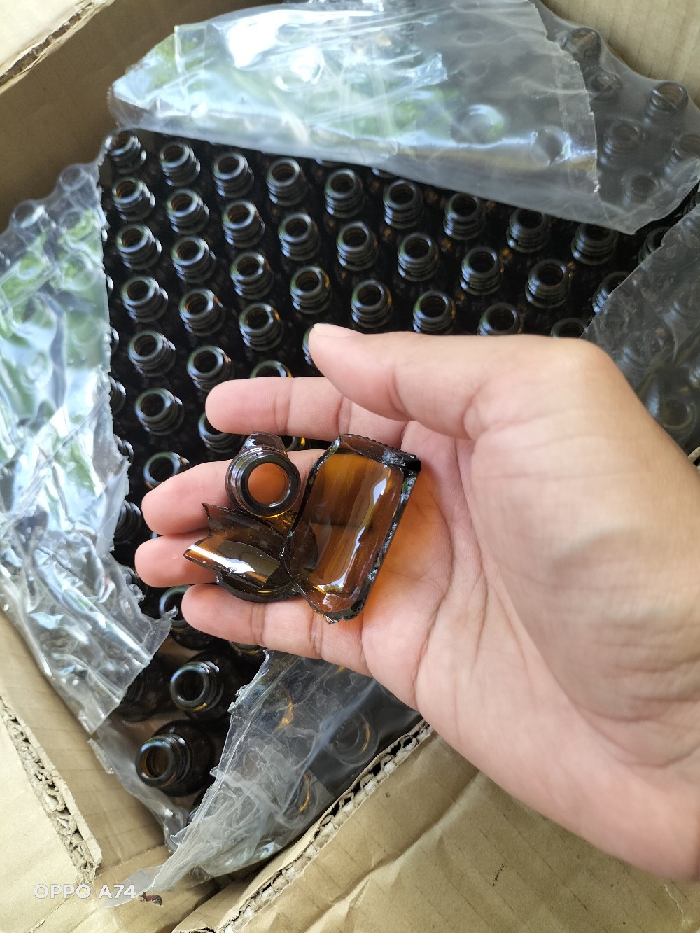 [minim 50pcs] Botol Pipet 15ml Kaca Coklat Ring Segel Obat Serum Essential Oil