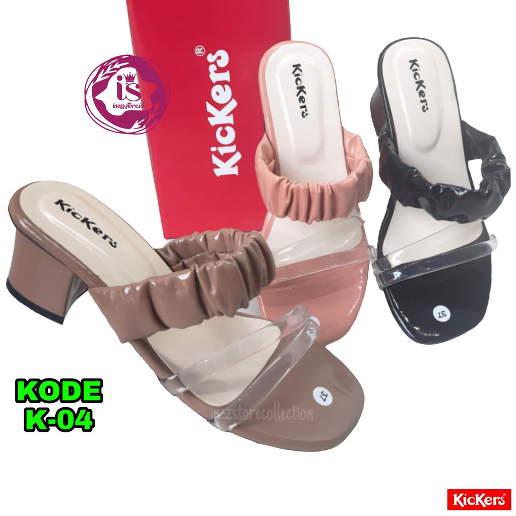 WEDGES SENDAL WANITA JELLY KICKERS ANDIN KODE K-04 TERBARU BERKUALITAS