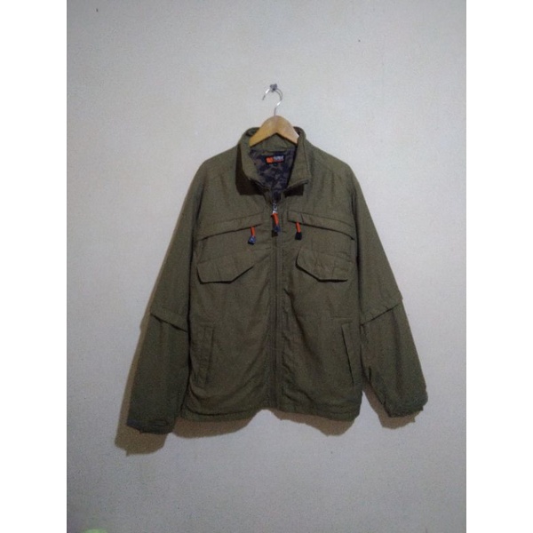 jaket outdoor / jaket gunung / jaket army / jaket loreng / jaket tultex second