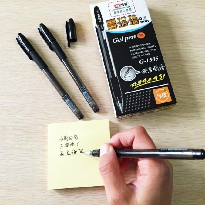 

Murah Gel Pen Pena Jel Pulpen Gel O&Q G-1505 0.5Mm