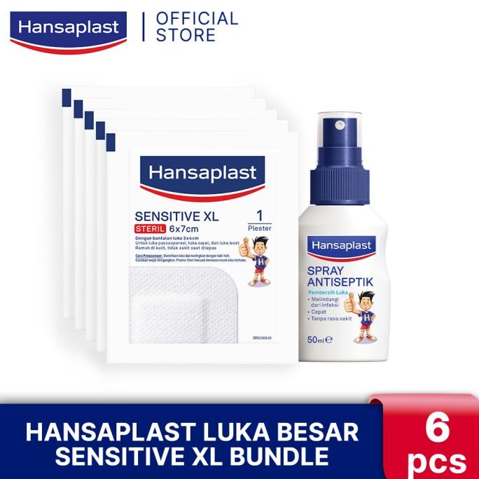 Hansaplast Luka Besar Sensitive XL Bundle