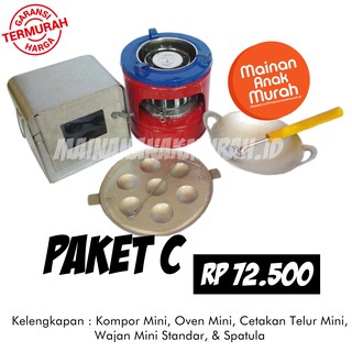 Paket Mainan  Masak  Masakan  Kompor Mainan  Mini Jadul Dari 