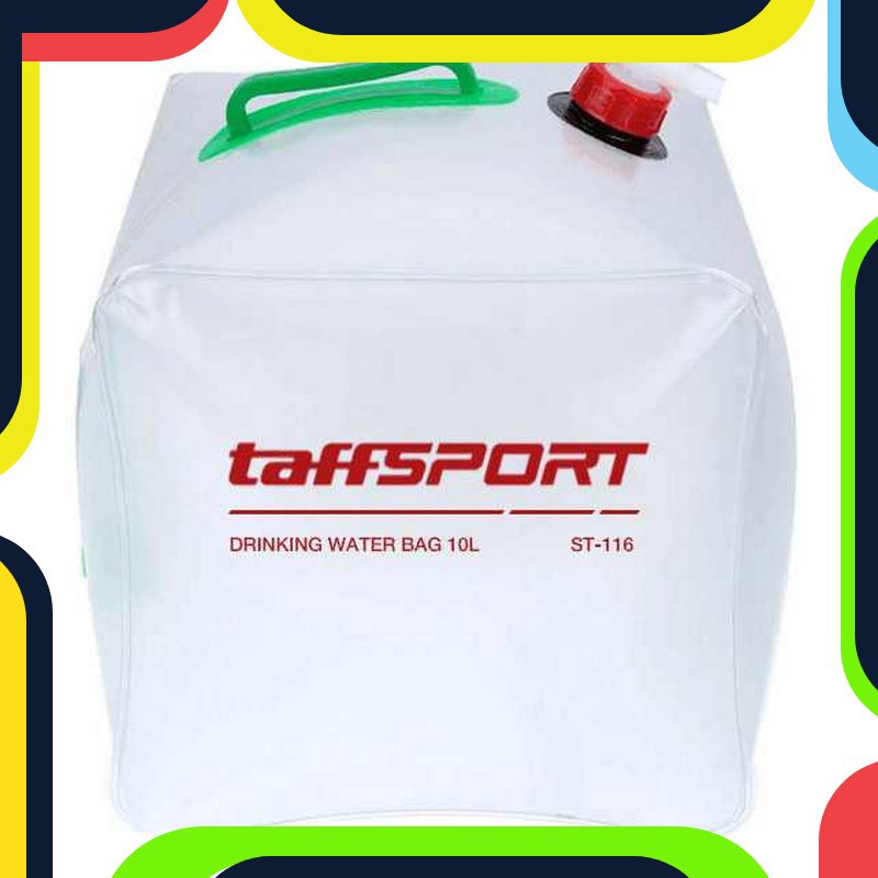 Bayar Ditempat TaffSPORT Kantong Air Portable Camping Water Storage 10 Liter - ST-116