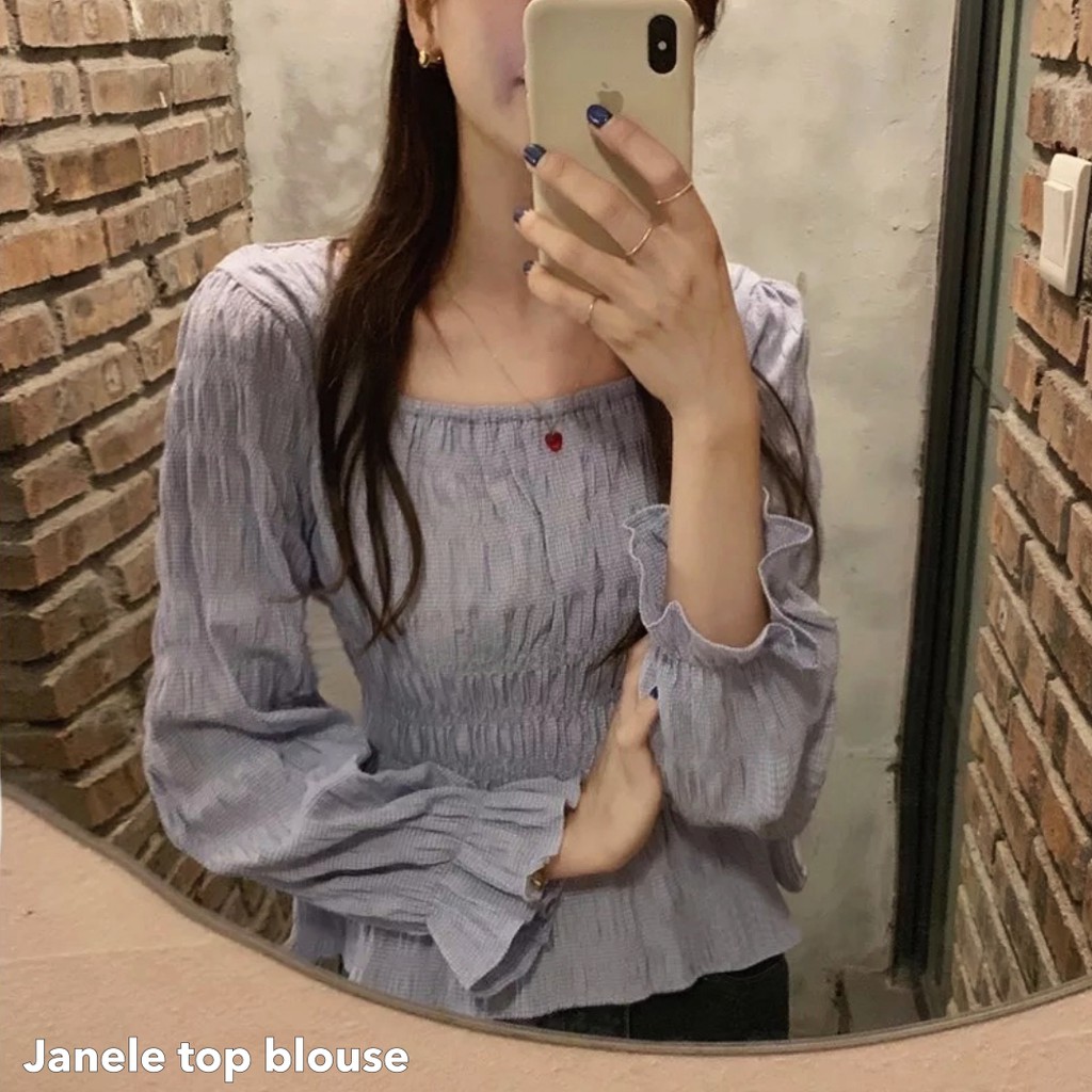 Janele top blouse -Thejanclothes