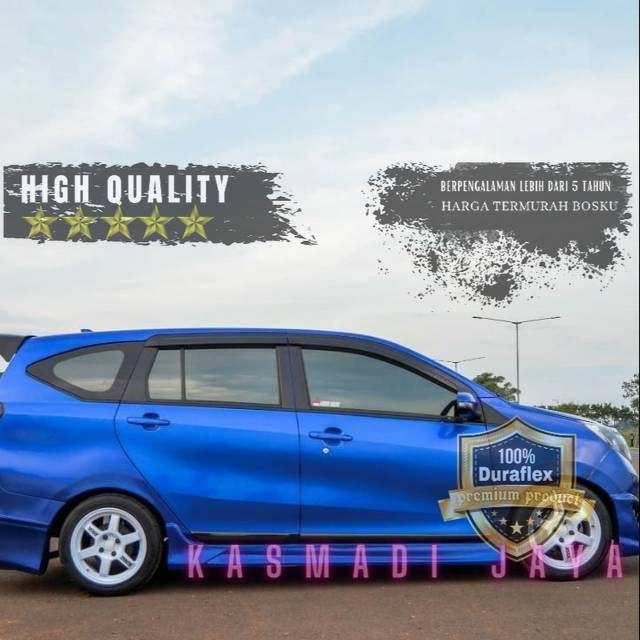 bodykit toyota calya Aksesoris Eksterior Mobil Bodykit Toyota calya custom BANTING HARGA bahan duraf