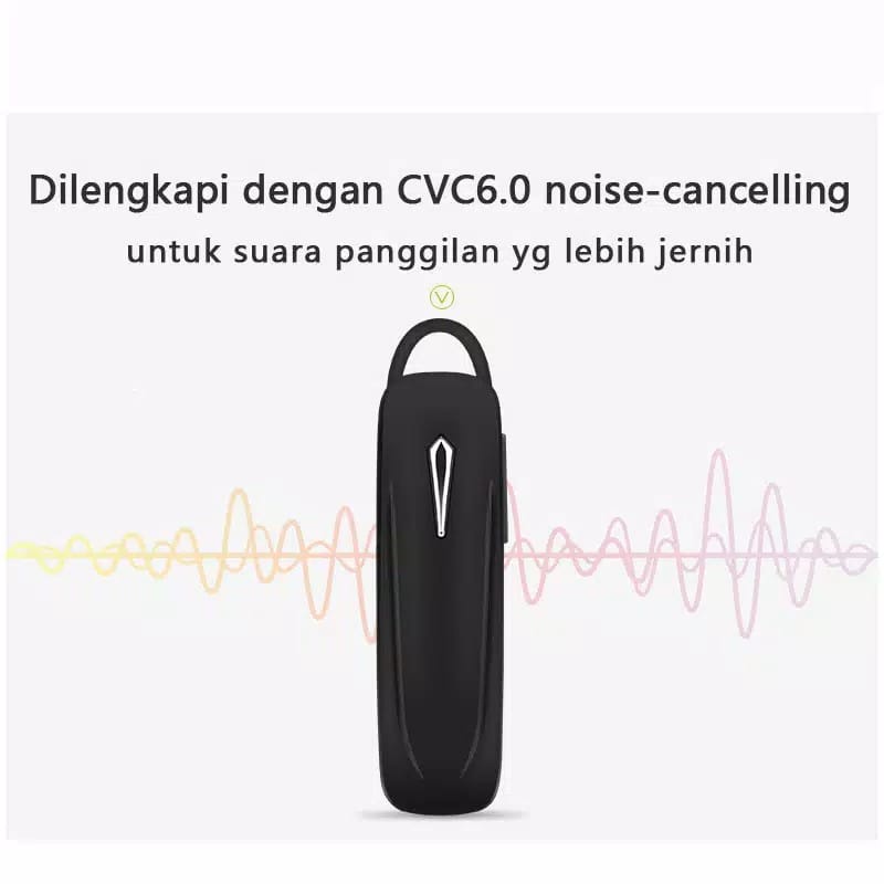 [WS] Headset Wireless Bluetooth Earphone Headset handfree universal dengan Ponsel