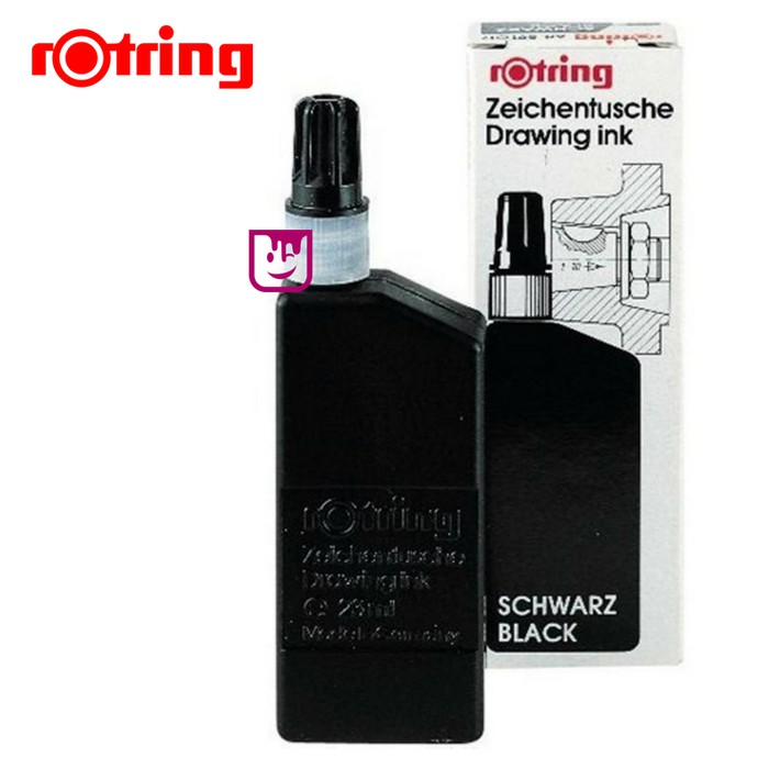 

Ready Stok Rotring Drawing Ink Refill Tinta Rapido Hitam Berkualitas