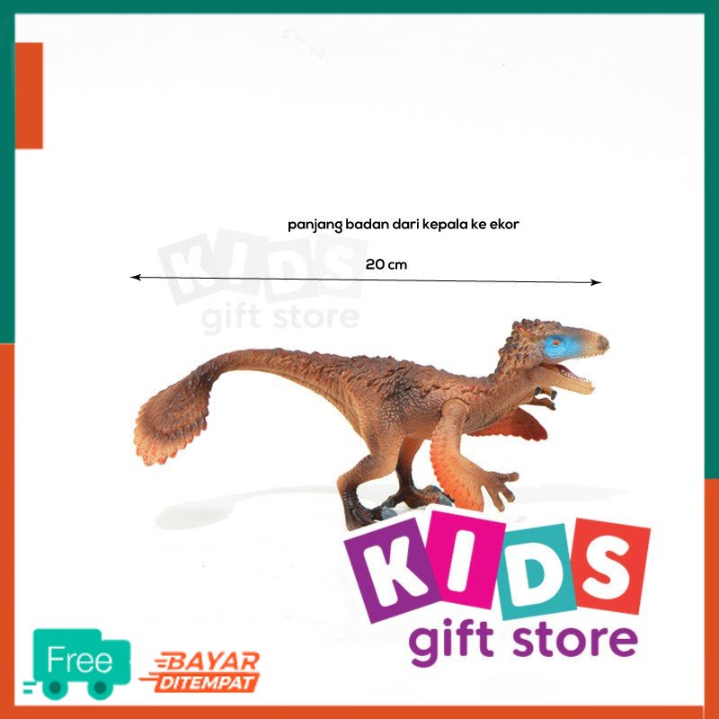 Dinosaurs Utahraptor Figure - Mainan Dinosaurus