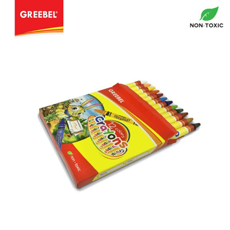 GREEBEL WAX CRAYON 12 C