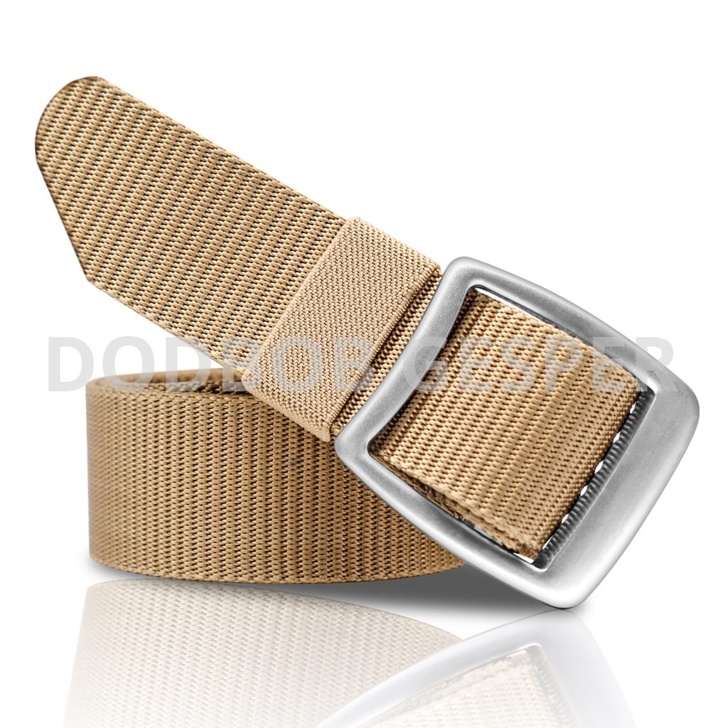Ikat Pinggang Tali Nylon Canvas Sabuk Kepala Kotak Gesper Men Belt Kepala Babet Alloy Aksesoris Fashion Unisex Ikat Pinggang Pria Wanita Bahan Canvas CODE LZD19