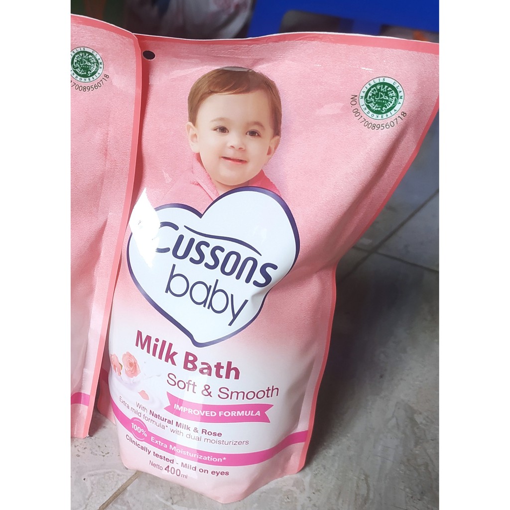 Cussons Baby Hair &amp; Body Wash New Born, Mild&amp;Gentle 400ml