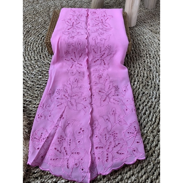 Kebaya bordir bali/bahan kebaya