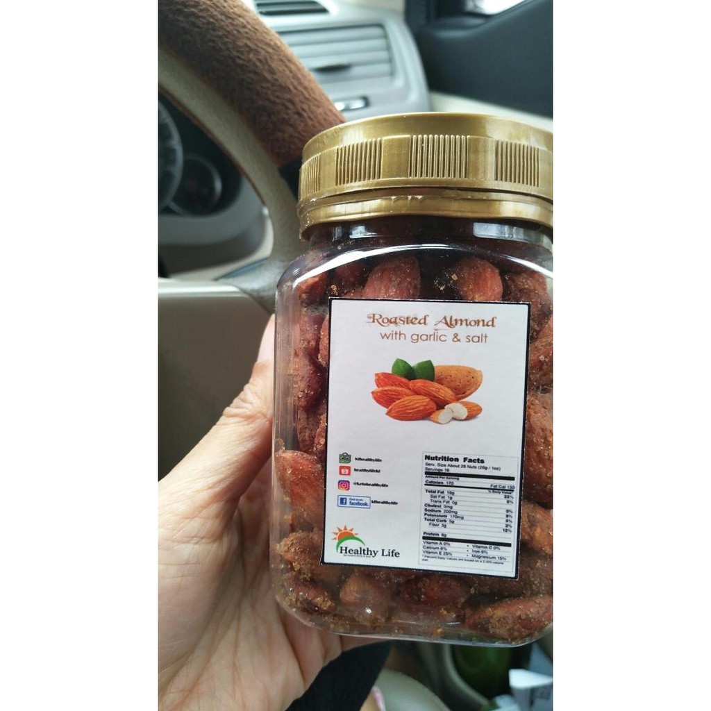 

Hot Produk Roasted almond garlic salt