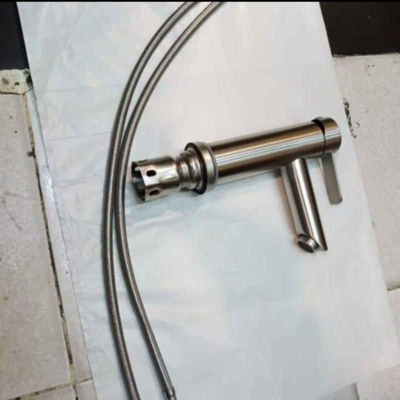 Kran wastafel panas dingin Sus 304 / Keran wastafel stainless sus 304