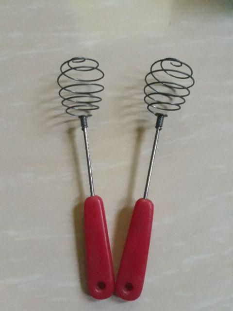 Whisk Kecil Gagang Merah P17cm /kocokan