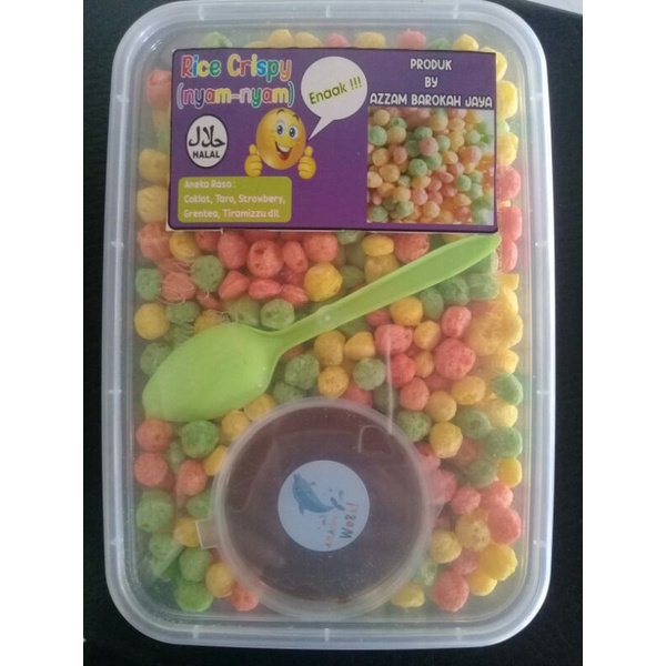 

Rice Crispy (Nyam-Nyam) kemasan box murah aneka rasa