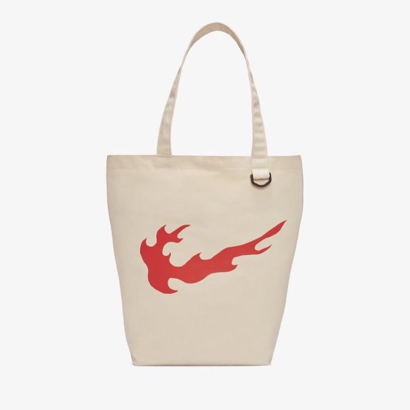 NIKE HERITAGE TOTE BAG FLAME