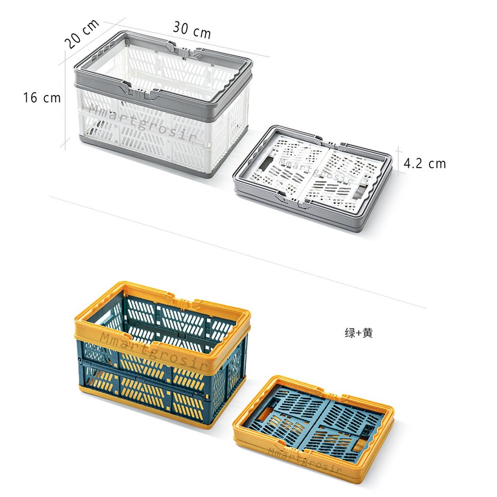 Keranjang Portable  / Keranjang Lipat / Keranjang piknik / Keranjang Serbaguna