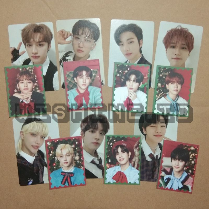 Stray Kids pob jyp photocard pc Christmas Evel
