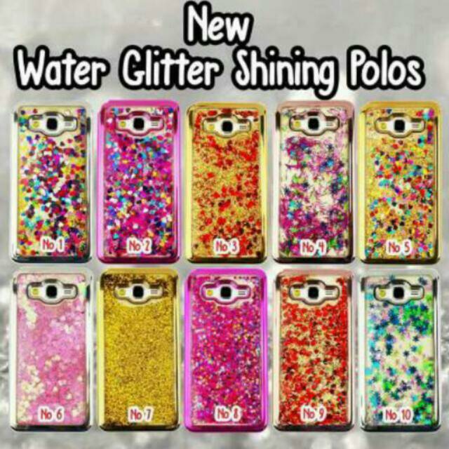 

NEW Water Glitter Shining Polos