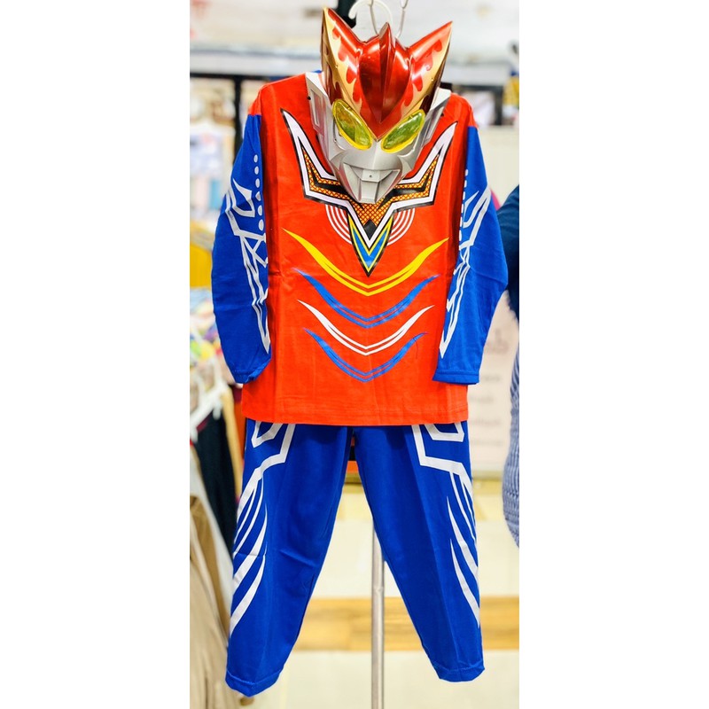 Baju Topeng Anak | Baju Kostum + Topeng Anak Laki-Laki AZADA ULTRAMAN