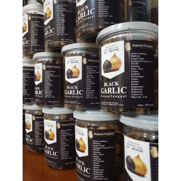 

bawang hitam tunggal PREMIUM, Black Garlic