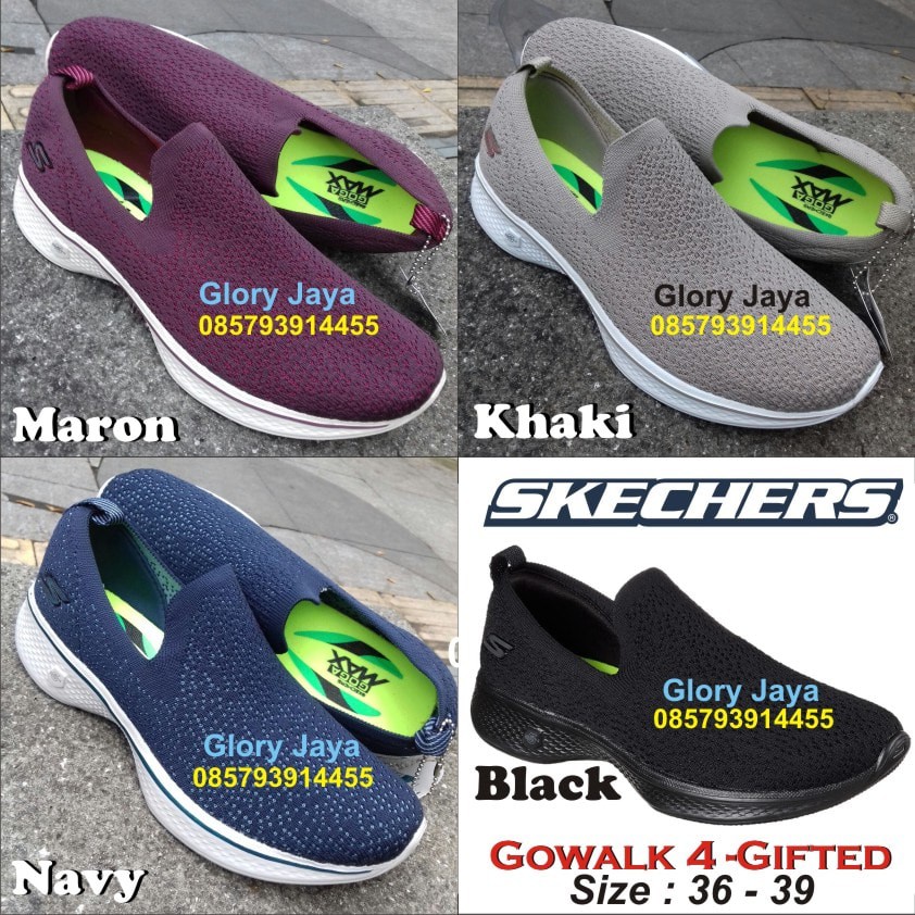 Sepatu Skechers go walk 4 woman skechers cewe skechers women