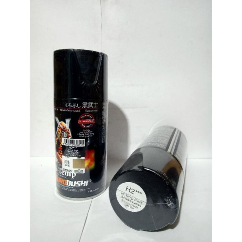 Samurai Paint Hi Temp Black Pilox Pilok Pylox Anti Panas Knalpot tahan sampai 600 derajat