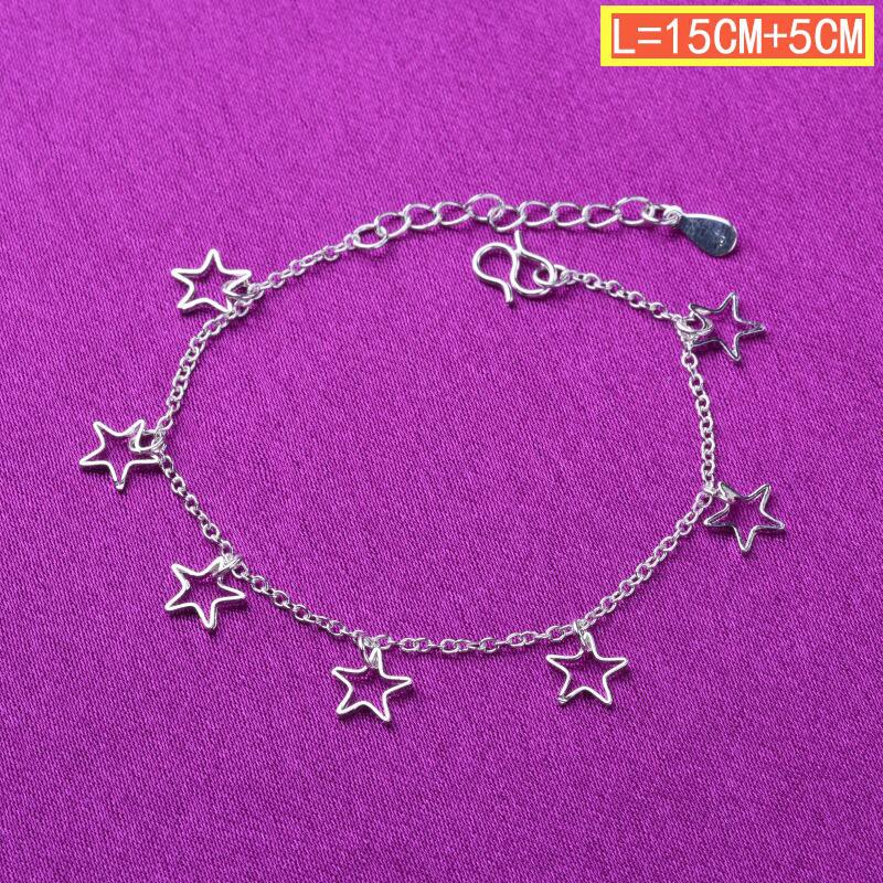 50 gaya 925 gelang perak asli, aksesoris perhiasan fashion Jepang dan Korea-20