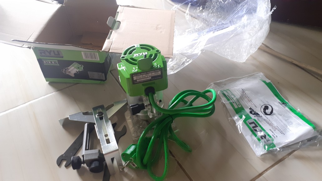 Ryu Mesin Router Trimmer Profil Kayu Wood Rtr 6 - 1 Rtr 6-1