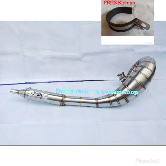 Knalpot Lobster Udang RX King RXK PDK Thailand full stenlis Original