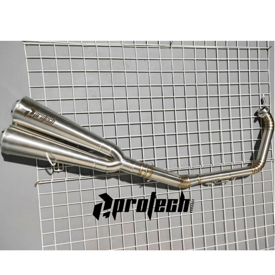 Knalpot Double Racing Yamaha XSR 155 XSR155 Spesial edition