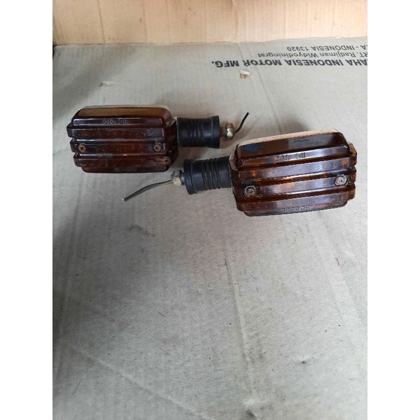 Lampu sein sen yamaha Rx king lama lawas Rx king kotak original copotan lampu Rithing Riting