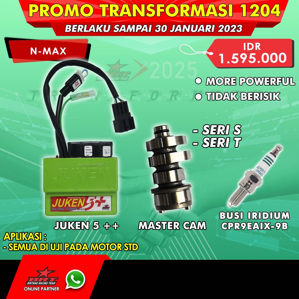 ECU BRT JUKEN 5 DUALBAND+CAM (NMAX)