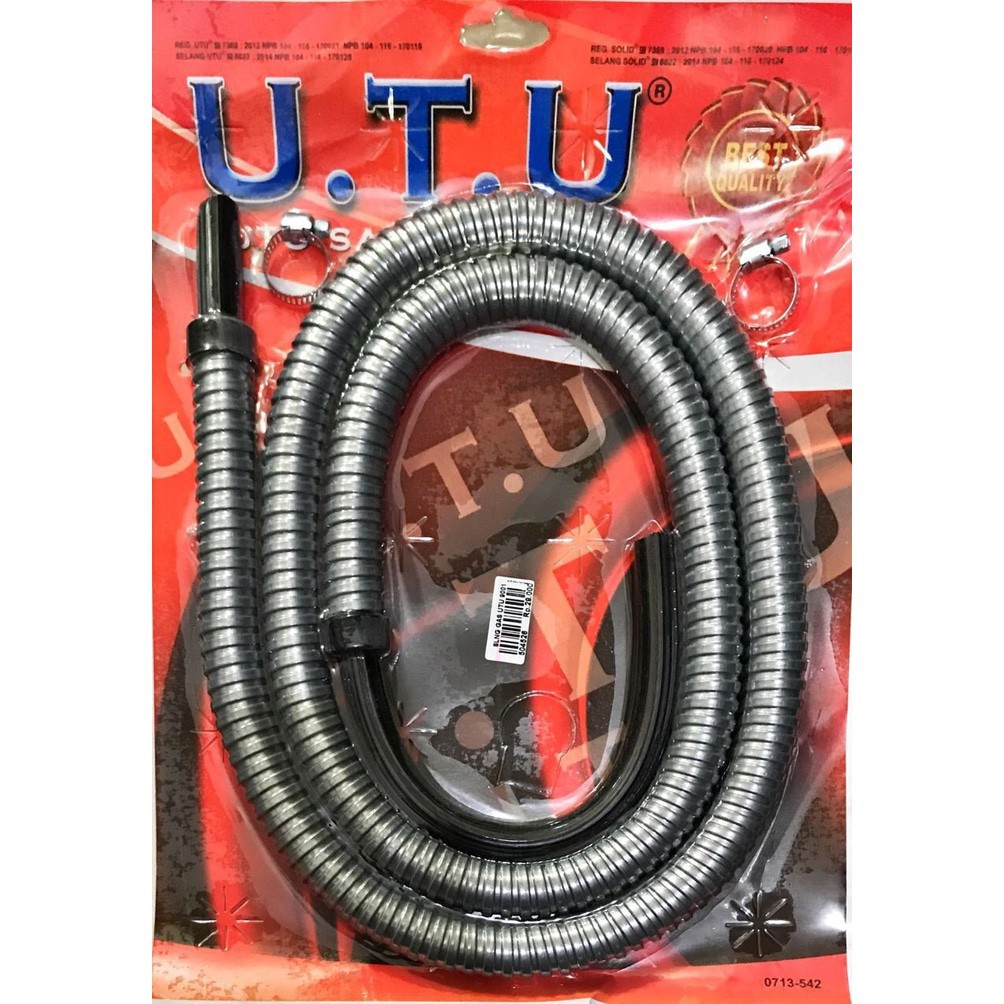 U.T.U Selang Gas Stainless 1.8 meter | UTU