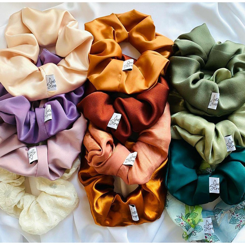 Scrunchie / Ikat rambut / cepol hijab (bisa COD)