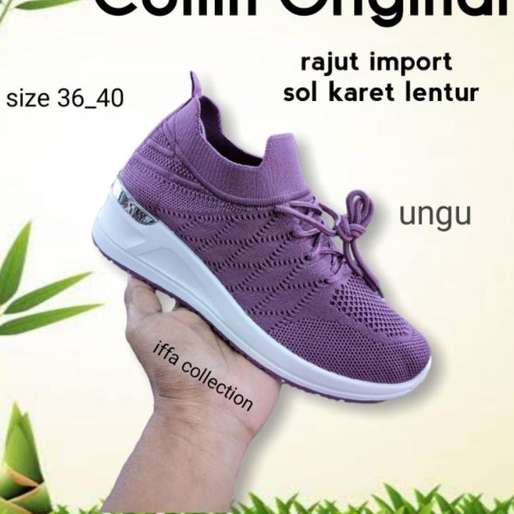 (SPECIAL PRICE) sepatu rajut import collin original terbaru 2022