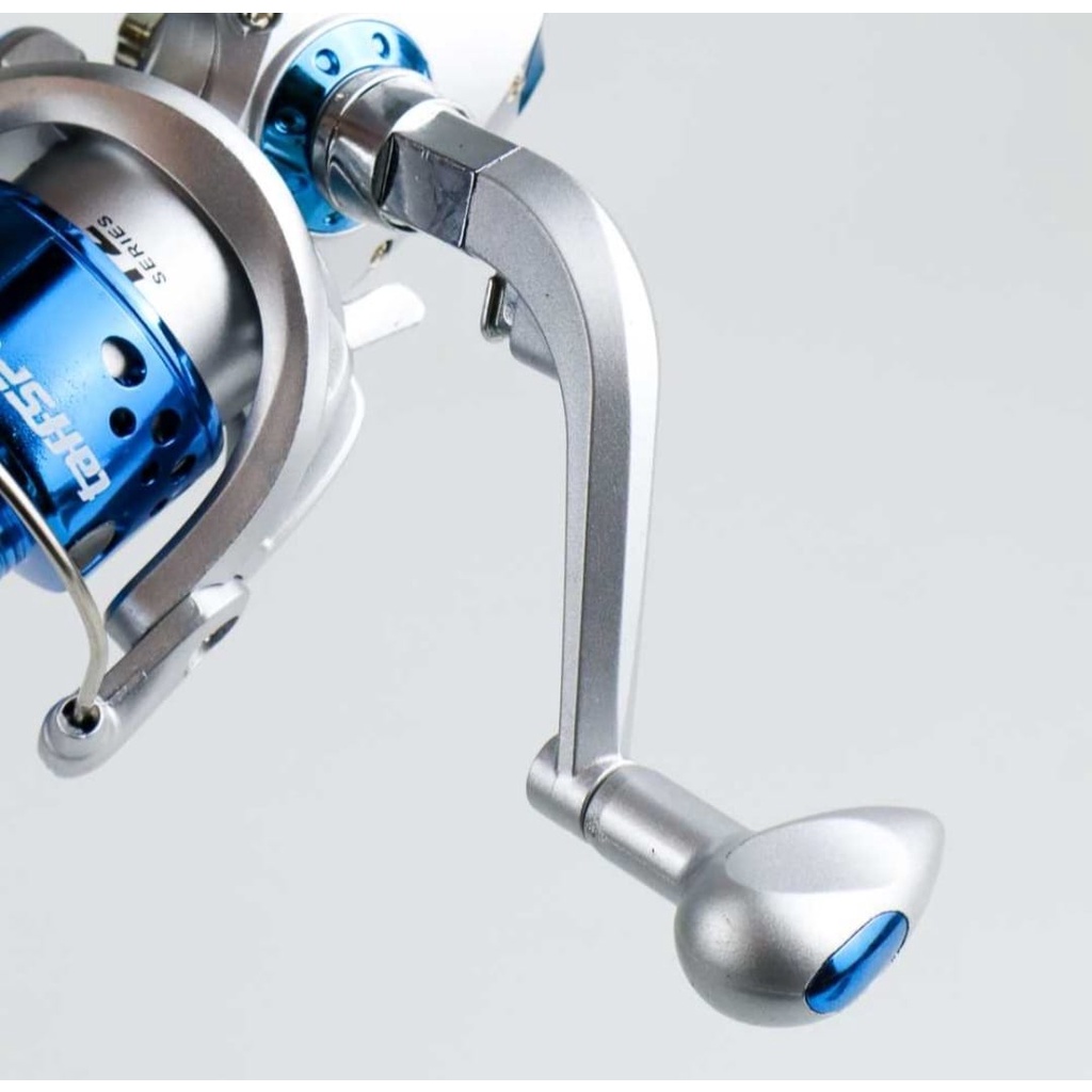 TERMURAH!!! Reel Pancing Taffsport 12 Ball Bearing SA3000 (Blue-Silver)