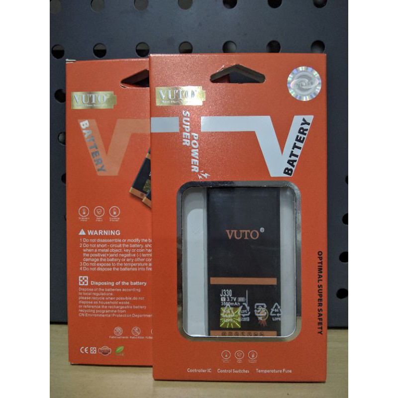 Baterai SAMSUNG J330/J3 PRO Double Power. Baterai Double Power VUTO.