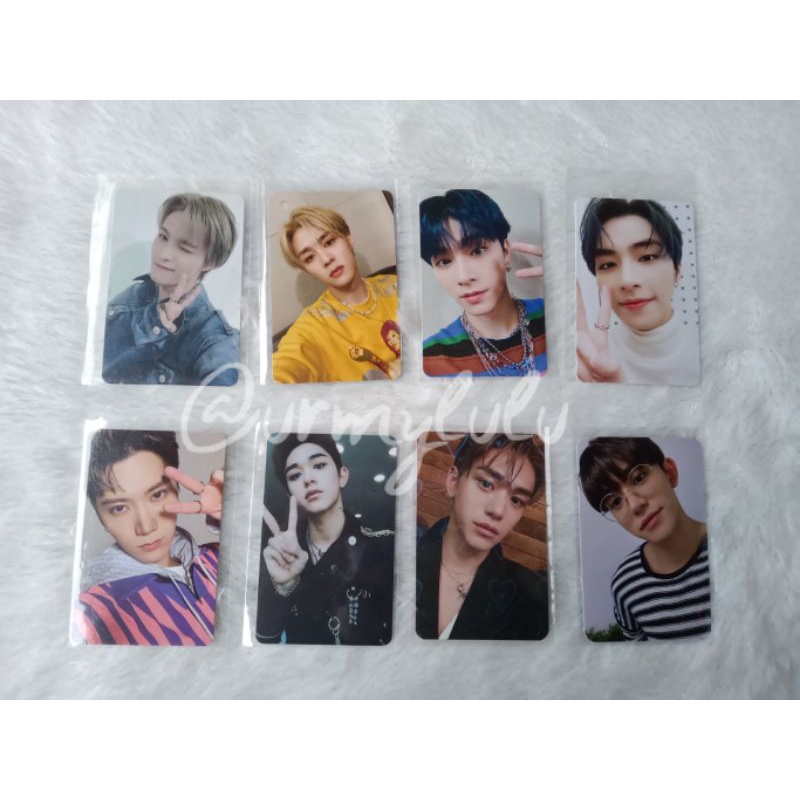 photocard nct wayv yangyang universe idc kun resonance departure kickback lucas emphaty  pascard smc