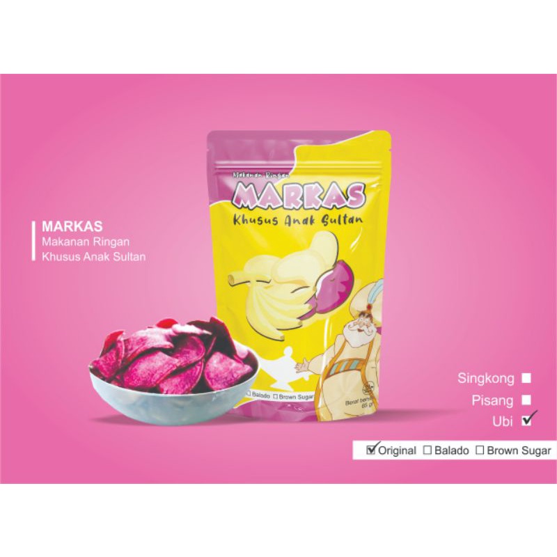 

MAKANAN RINGAN KERIPIK UBI - MARKAS