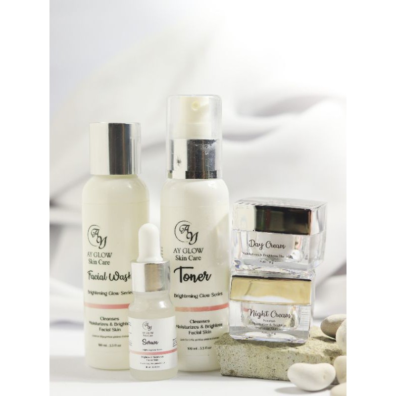 AY GLOW SKINCARE brightening glow series